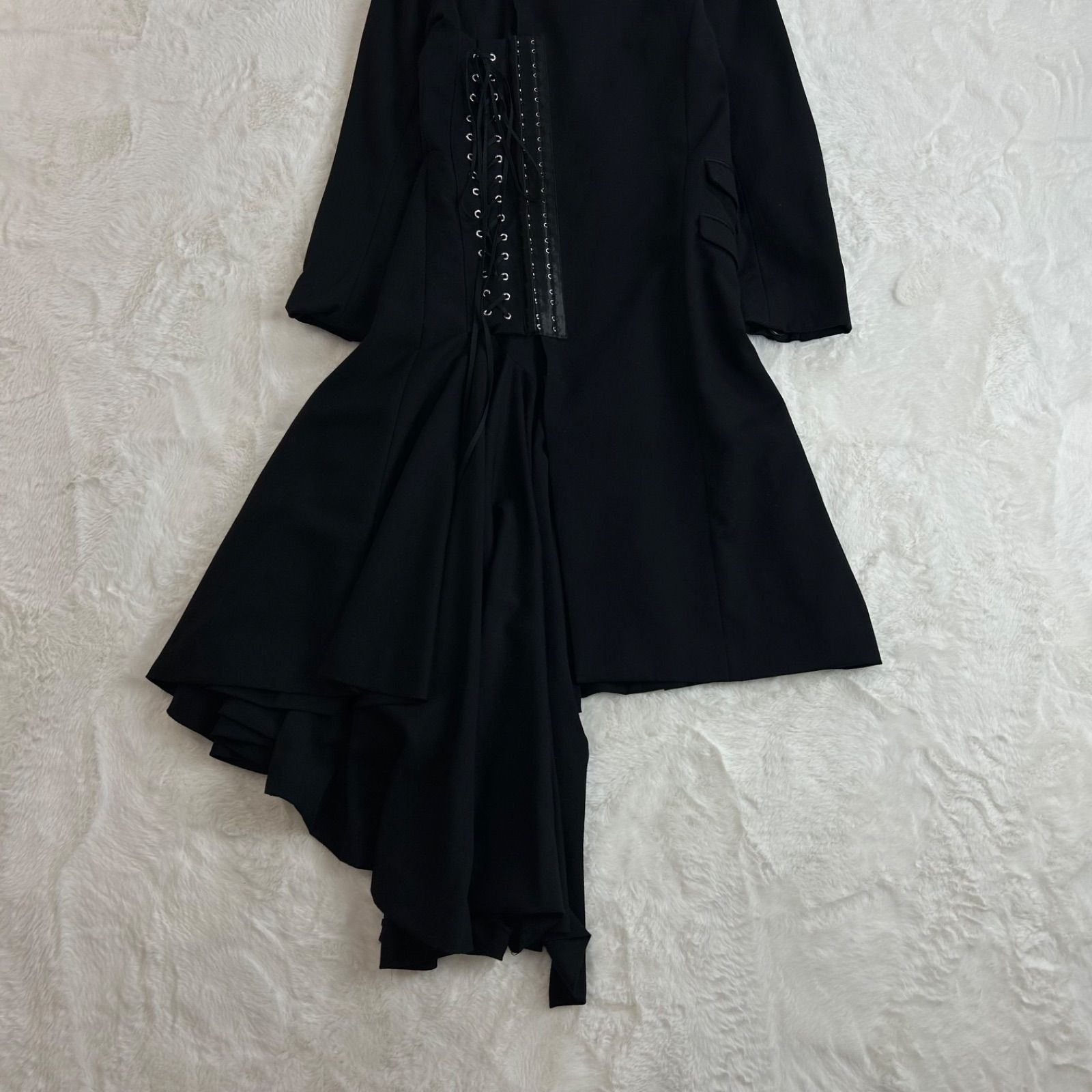 alice auaa アシンメトリー Tシャツ alice auaa 片袖アシンメトリー