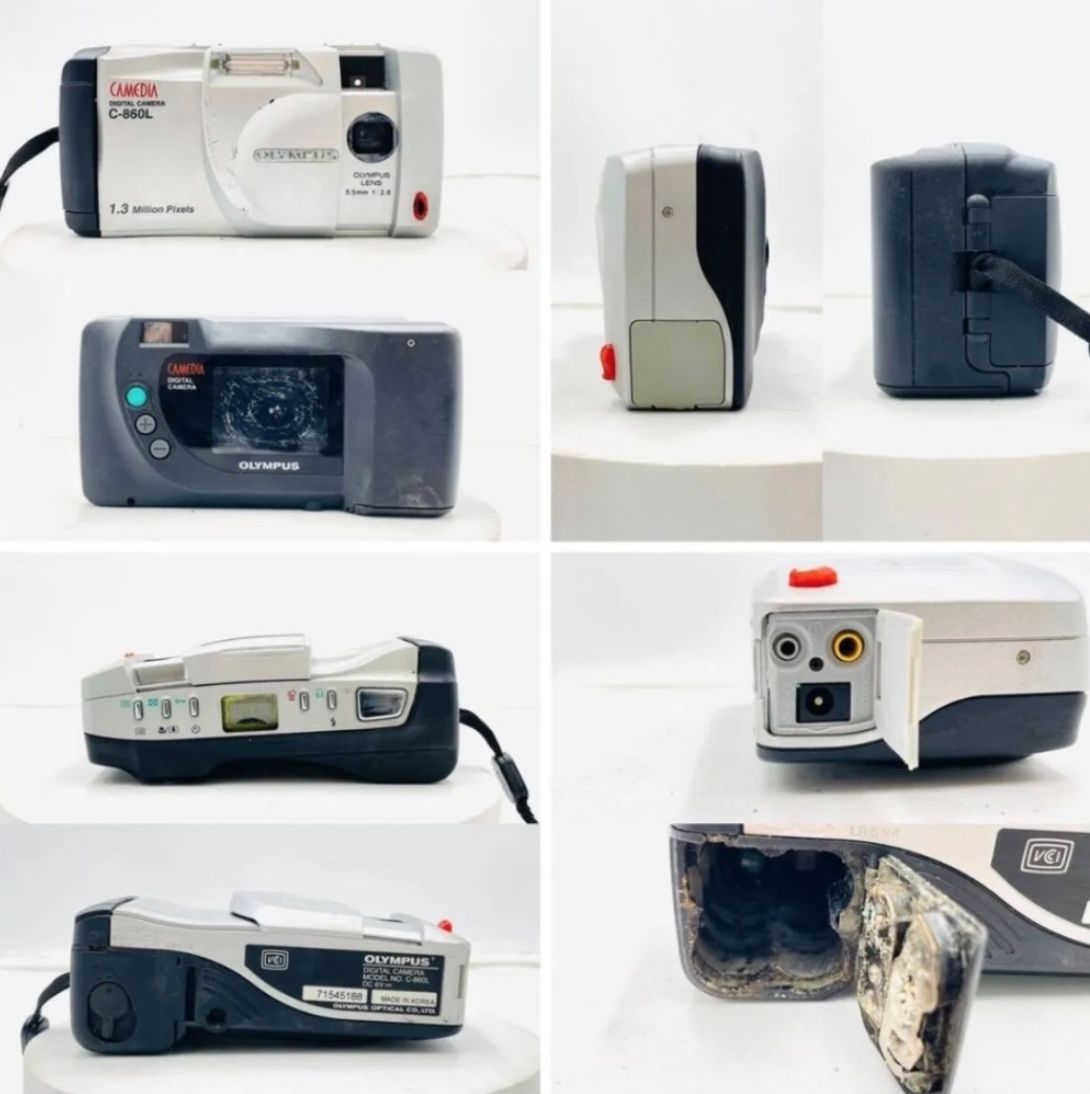 OLYMPUSほか／コンパクトデジカメ 8台セット CAMEDIAシリーズ含む