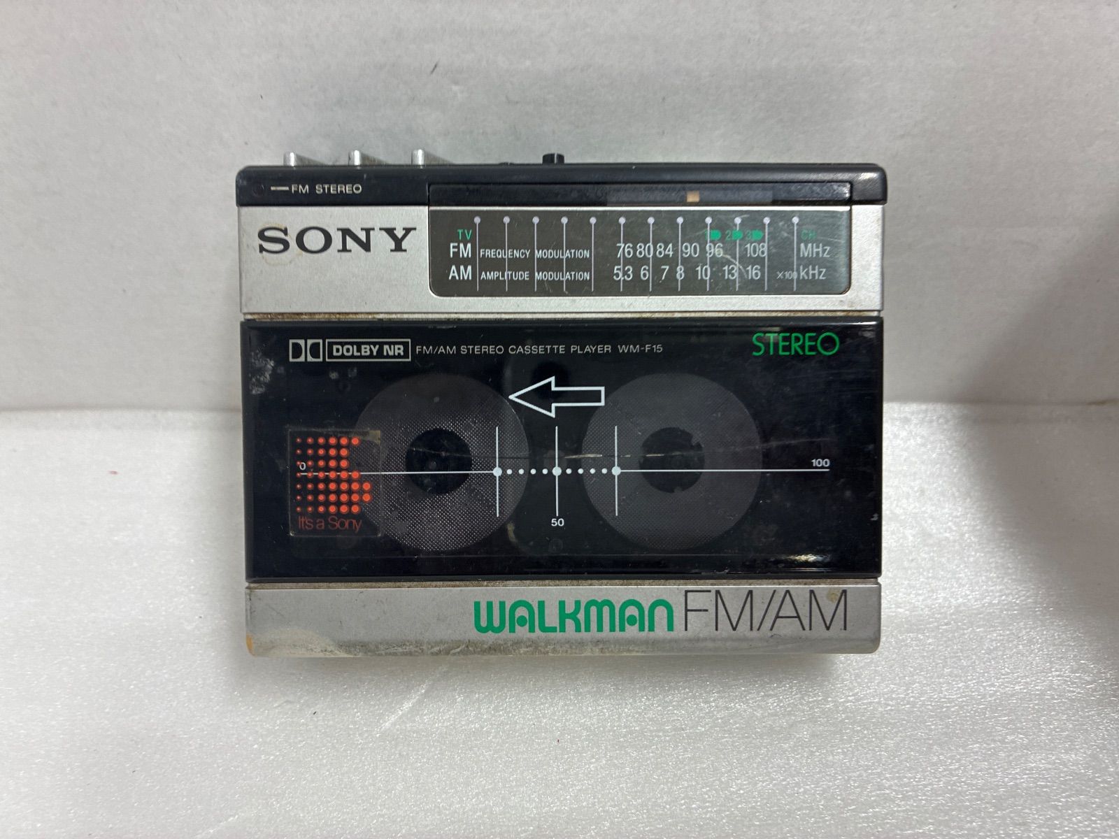 SONY カセットウォークマン WM-F15 ジャンク品 - メルカリ