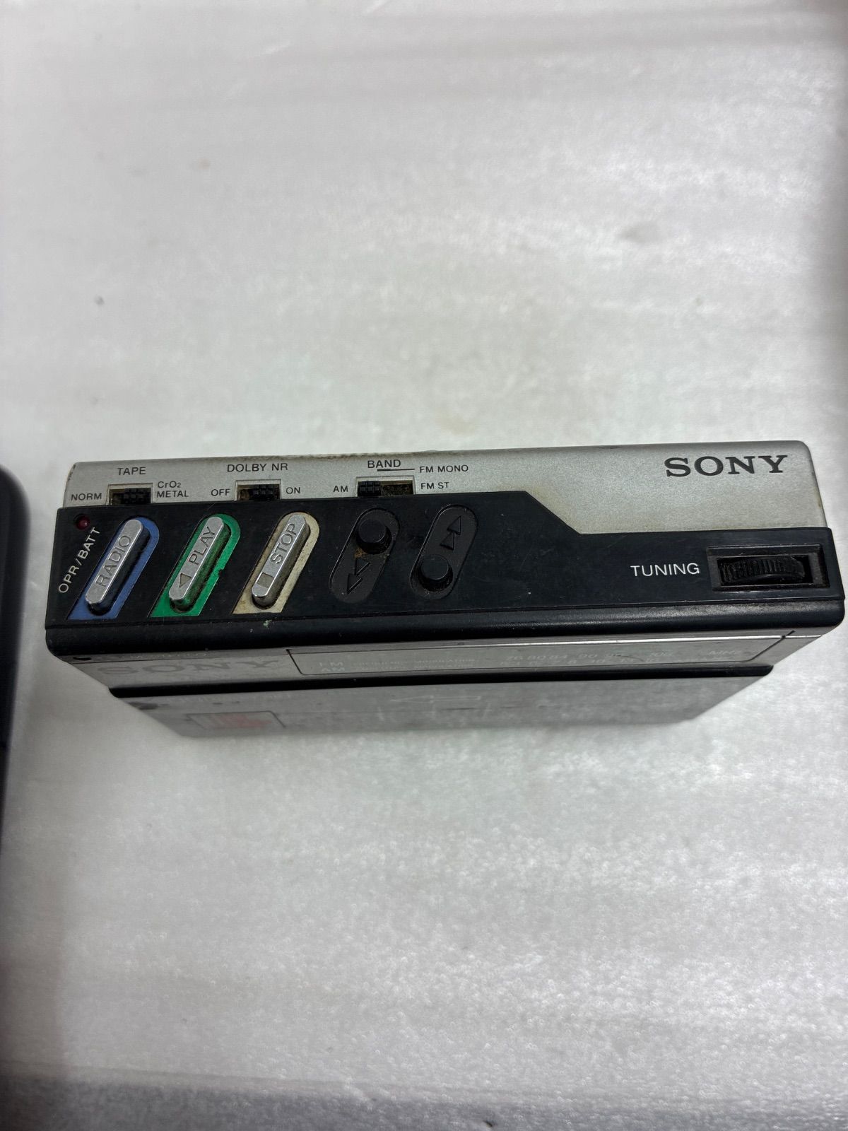 SONY カセットウォークマン WM-F15 ジャンク品 - メルカリ