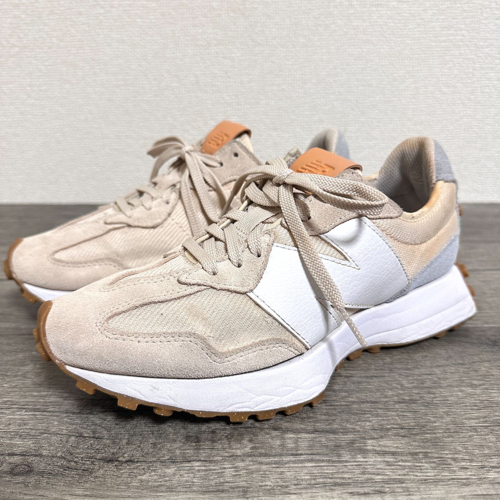 New Balance ニューバランス WS327RB スエード×テキスタイル 