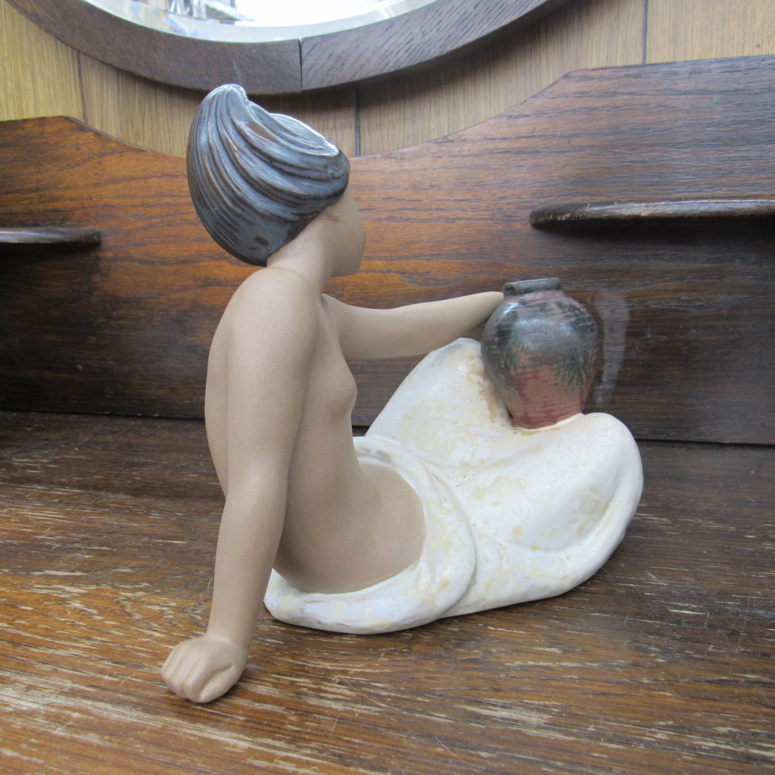 LLADRO' リアドロ Water Girl(Gres) 水汲み エキスパート藤沢辻堂店