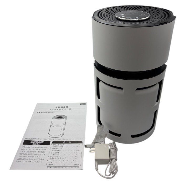 Dretec ドリテック ～11畳 空気清浄機 スマイルブリーズ AC-101 家電 