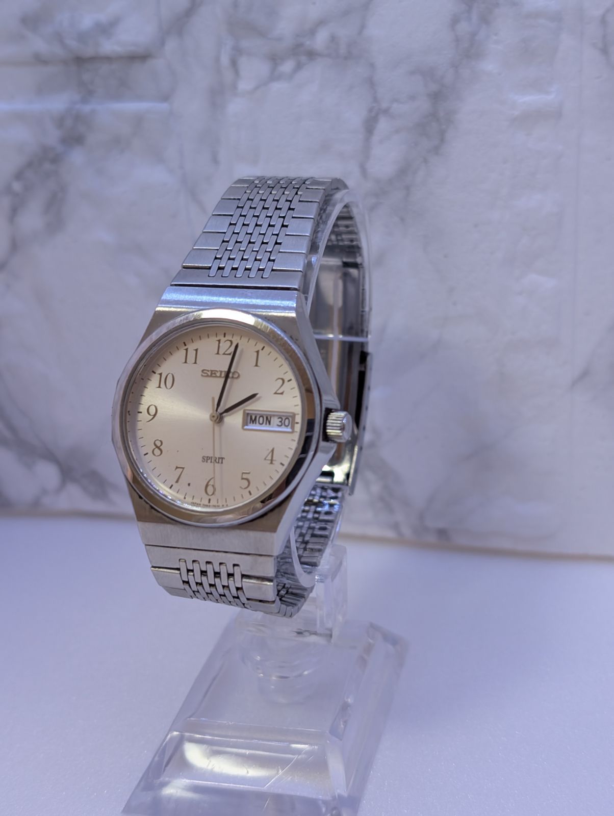 SEIKO SPIRIT 稼働品 電池交換済み | Buyee, сервис закупок третьим 