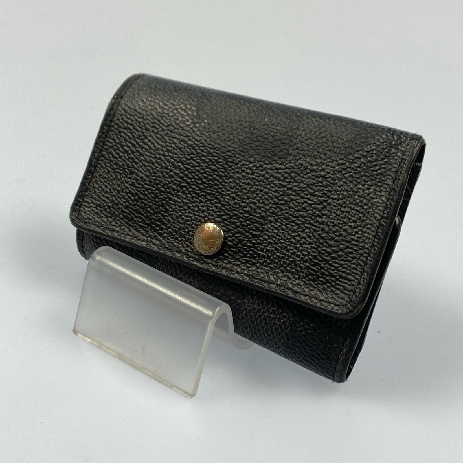 【姫路東店】 中古 LOUIS VUITTON | ルイ・ヴィトン キーケース ミュルティクレ6 N62662 ダミエ グラフィット 【125】 姫路東店】 中古 LOUIS VUITTON | ルイ・ヴィトン キーケース