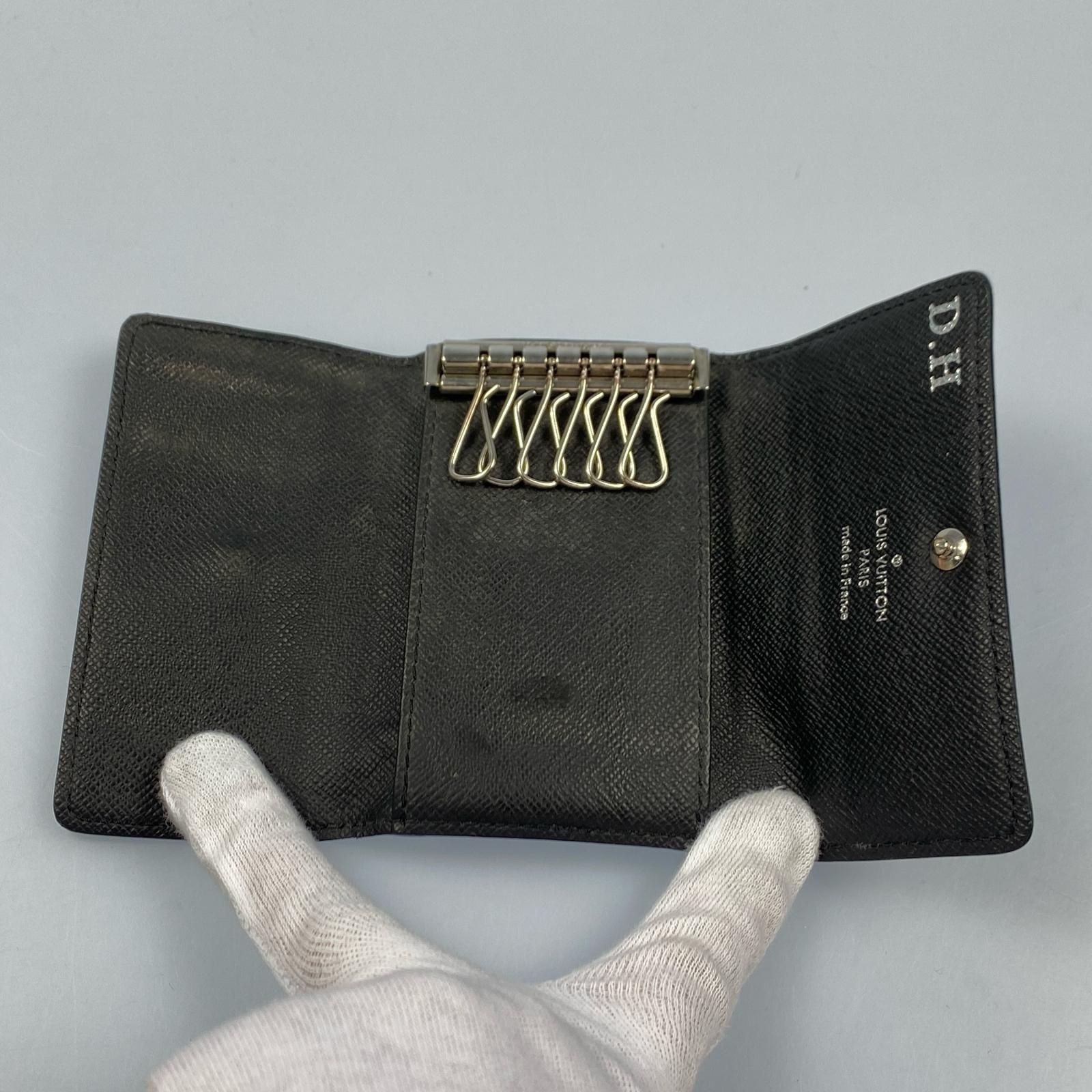 【姫路東店】 中古 LOUIS VUITTON | ルイ・ヴィトン キーケース ミュルティクレ6 N62662 ダミエ グラフィット 【125】 姫路東店】 中古 LOUIS VUITTON | ルイ・ヴィトン キーケース