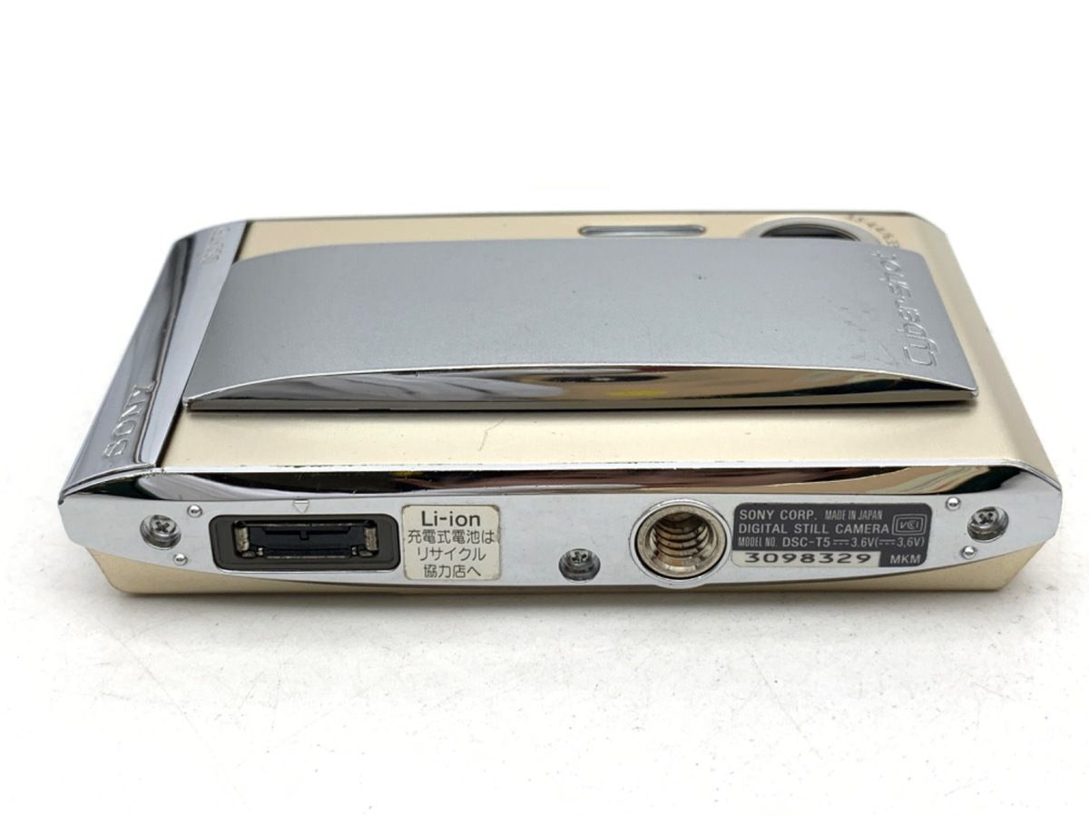 中古】 【並品】 ソニー Cyber-shot DSC-T5 ゴールド - メルカリ