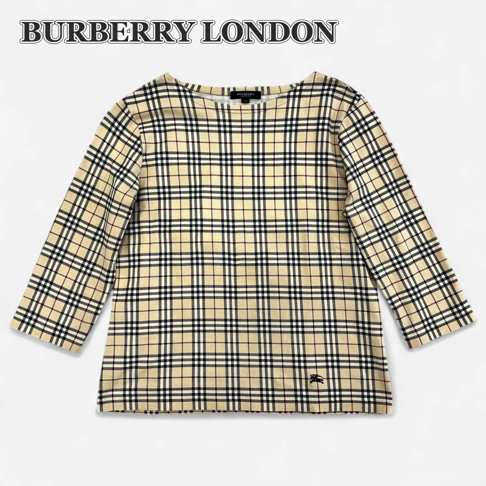 BURBERRY バーバリーロンドン Burberry LONDON L - ベージュ メンズ 