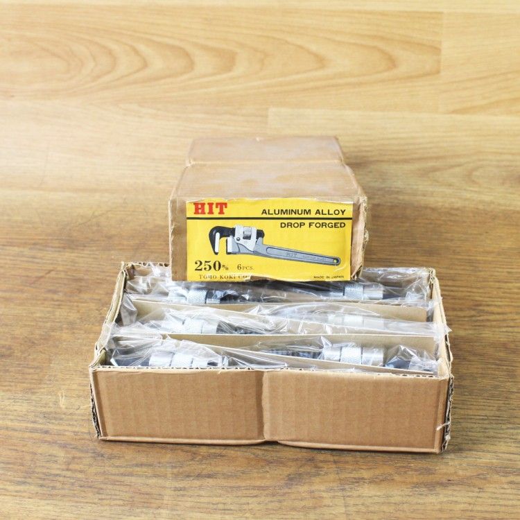 HIT/ヒット ALP250 アルミパイプレンチ 6本組 パイレン 250mm 11,310円