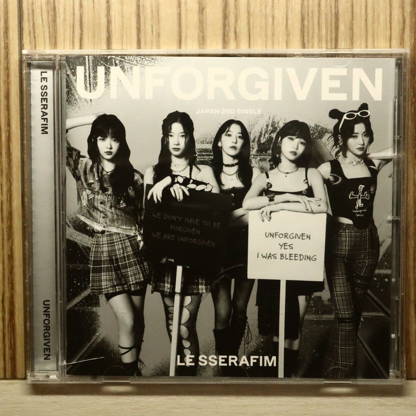 国内盤CD☆ルセラフィム/LE SSERAFIM□ UNFORGIVEN(UNIVERSAL MUSIC