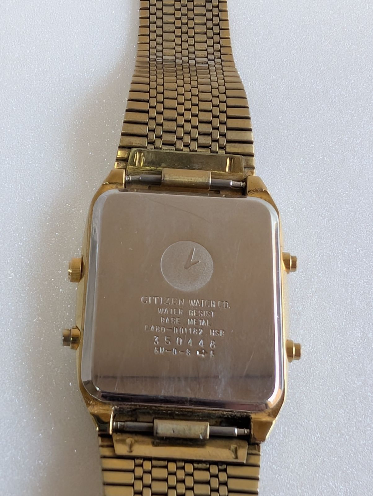 citizen C480シリーズ デジアナ 稼働品 電池交換済み - メルカリ