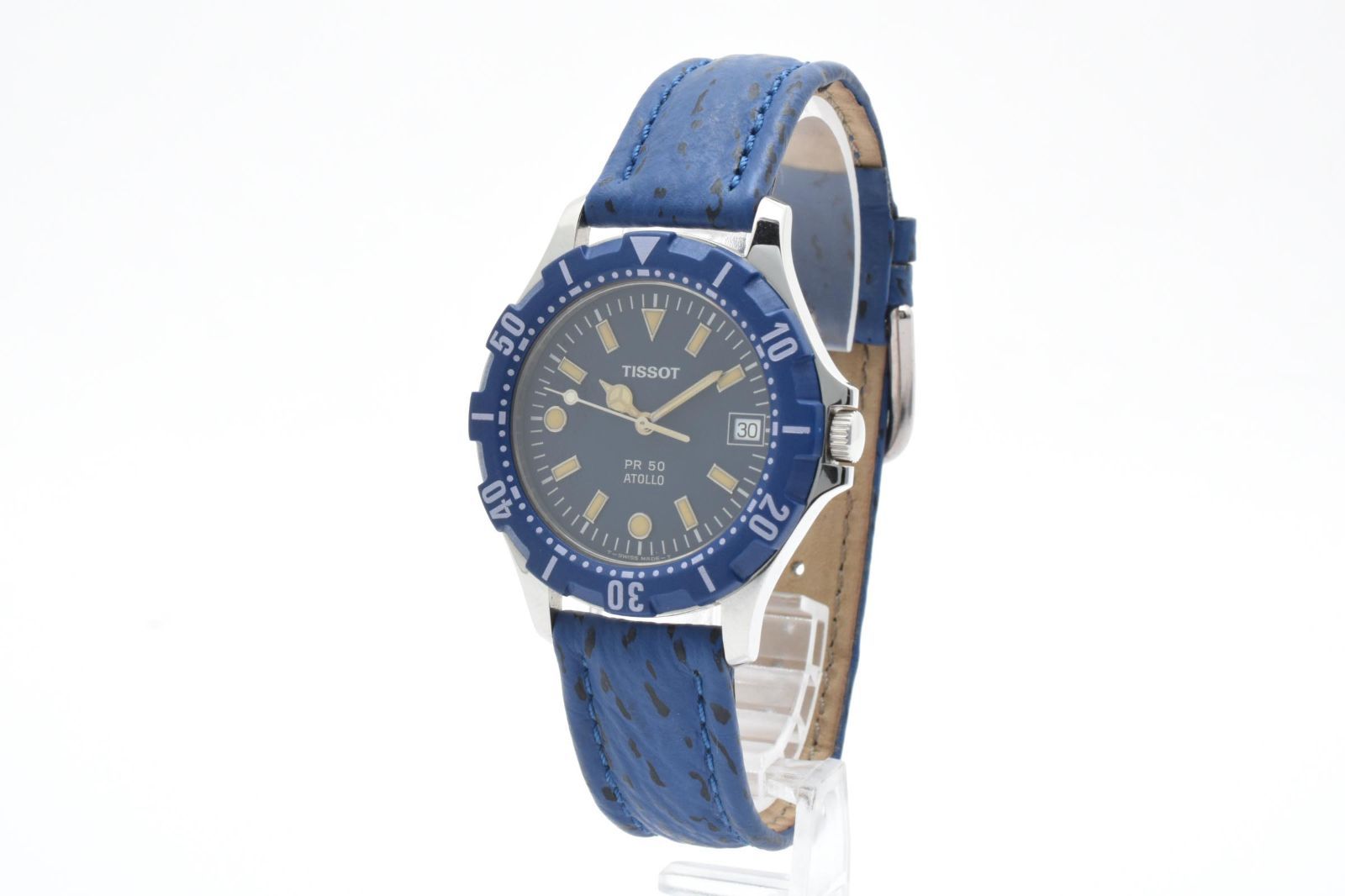 ティソ TISSOT 腕時計 J185/285K PR50 ATOLLO メンズ クォーツ ブルー