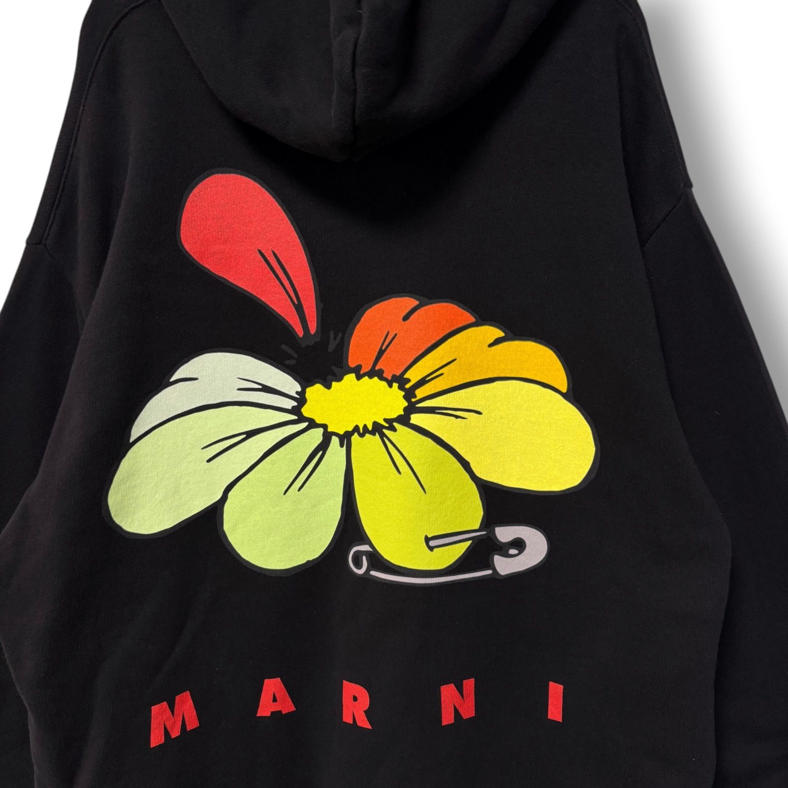 プリントパーカー marni パーカー 花 プル MARNI マルニ Hoodie マッド 
