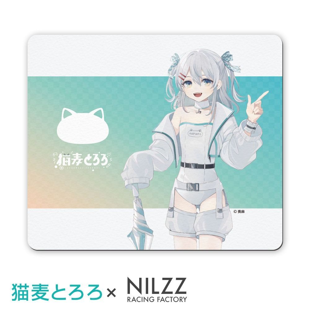 猫麦とろろ Vtuber マウスパッド 新品 - メルカリ