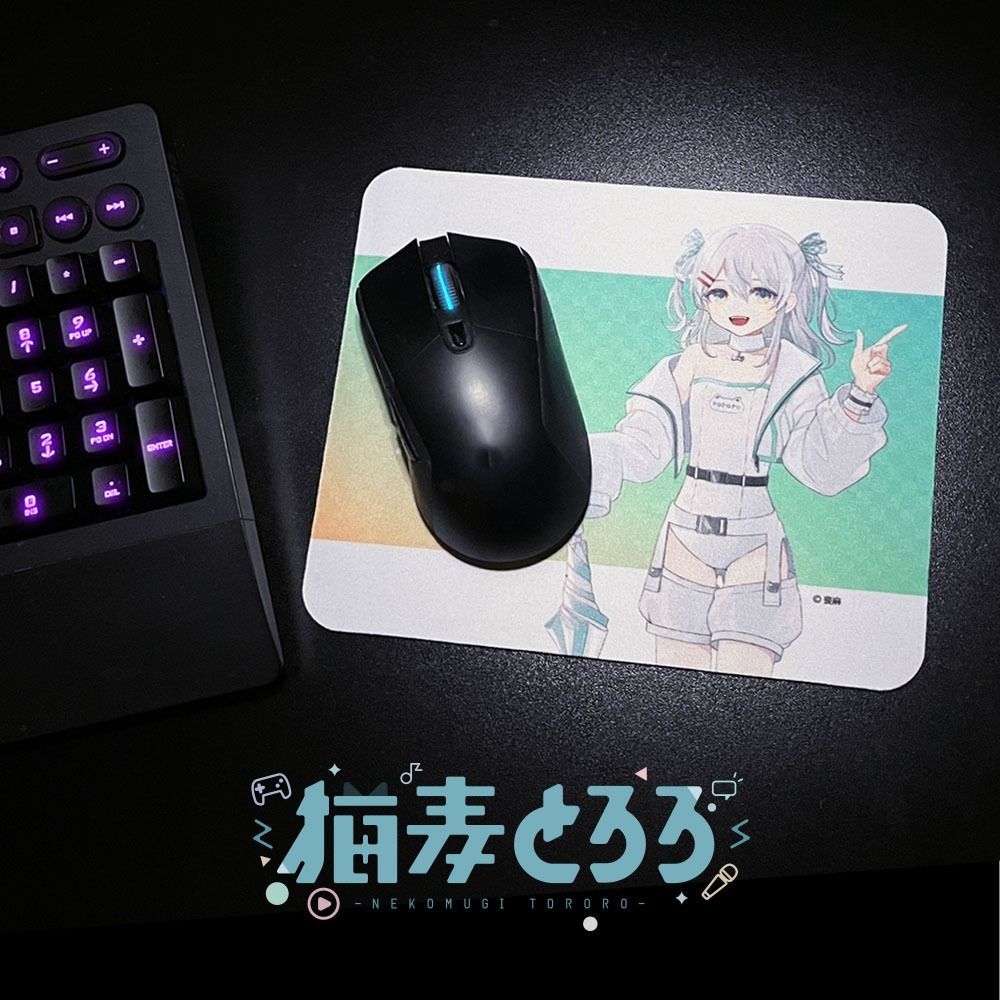 猫麦とろろ Vtuber マウスパッド 新品 - メルカリ