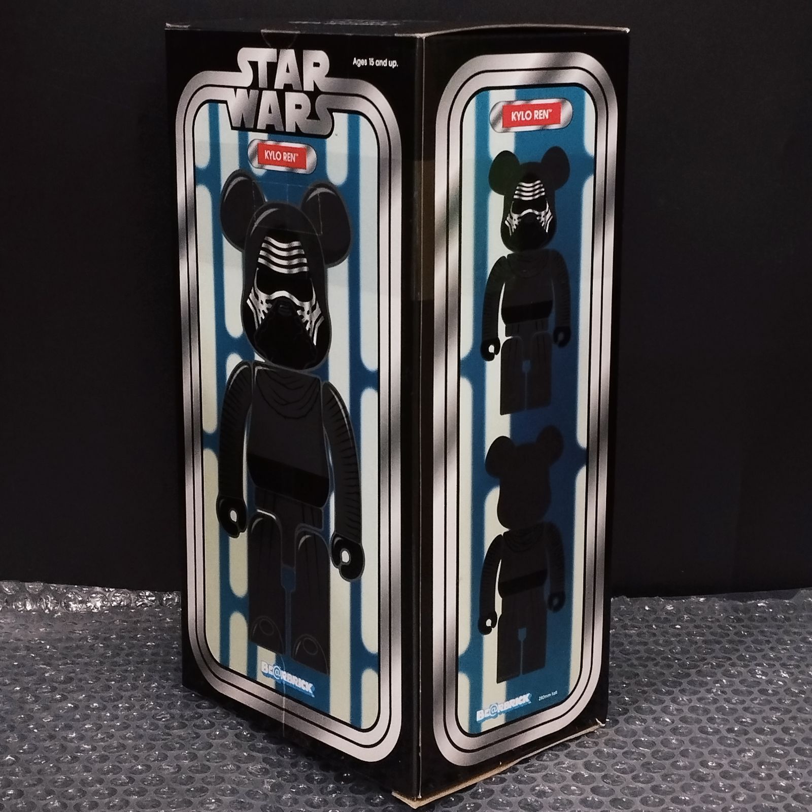 ベアブリック   スターウォーズ  400 限定　カイロレン D31936】（開封品）BE@RBRICK カイロ・レン 400% スター・ウォーズ