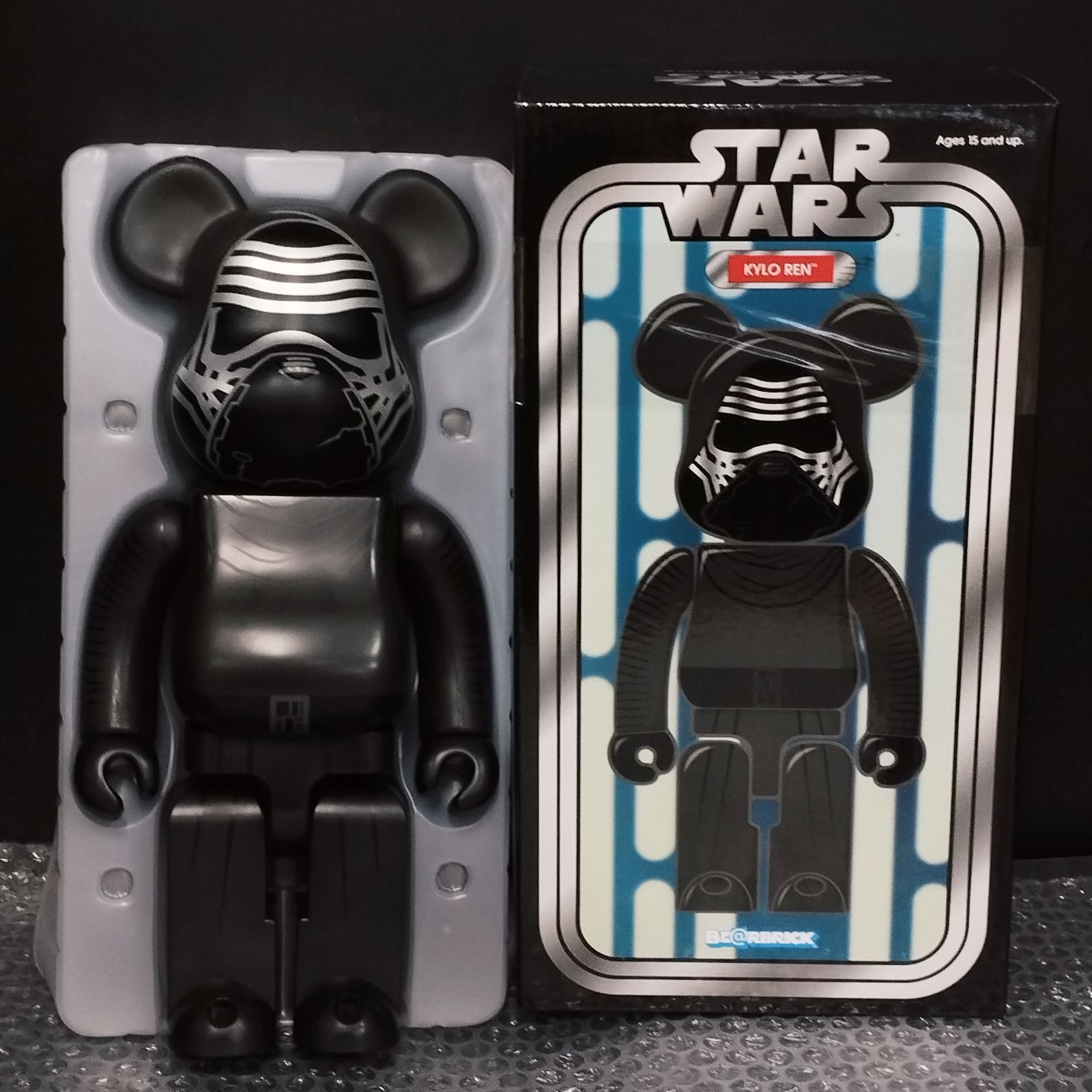 ベアブリック   スターウォーズ  400 限定　カイロレン D31936】（開封品）BE@RBRICK カイロ・レン 400% スター・ウォーズ