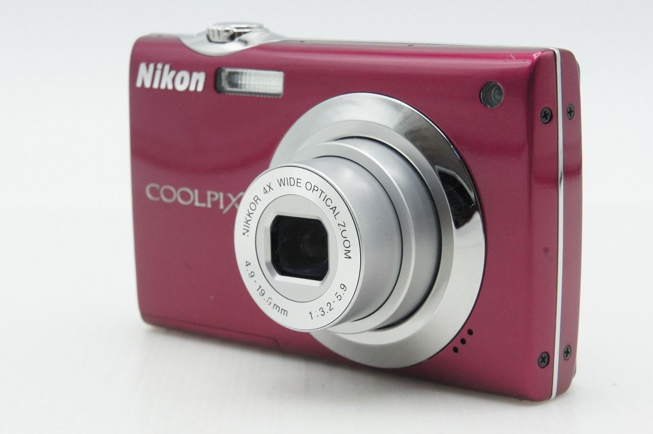 良品 Nikon ニコン COOLPIX S4000 コンパクトデジタルカメラ ルビー