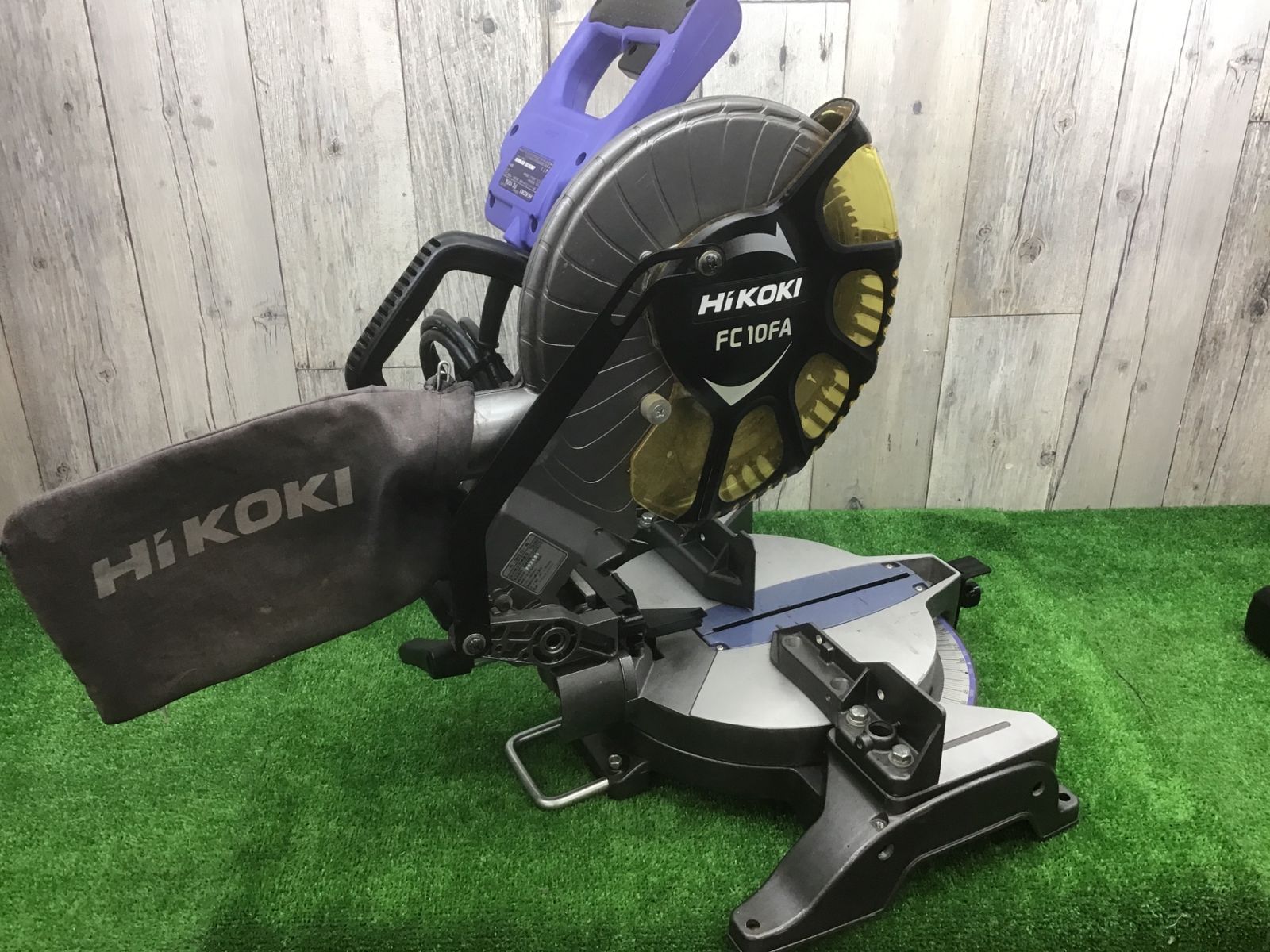 中古動作品】ハイコーキHIKOKI ※旧:日立工機 卓上丸のこ FC10FA 