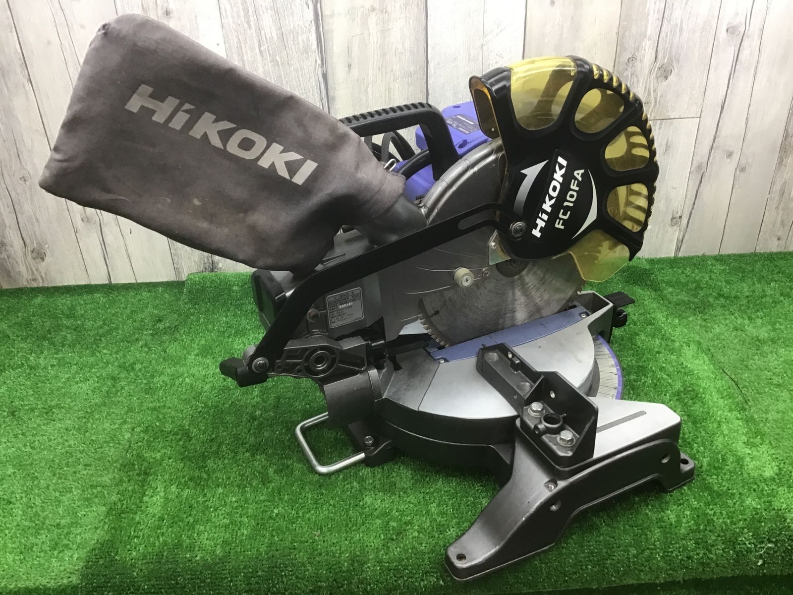 中古動作品】ハイコーキHIKOKI ※旧:日立工機 卓上丸のこ FC10FA 