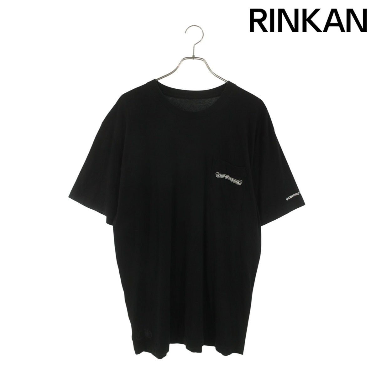クロムハーツ CH T-SHRT/1 バックスクロールラベルプリントTシャツ 