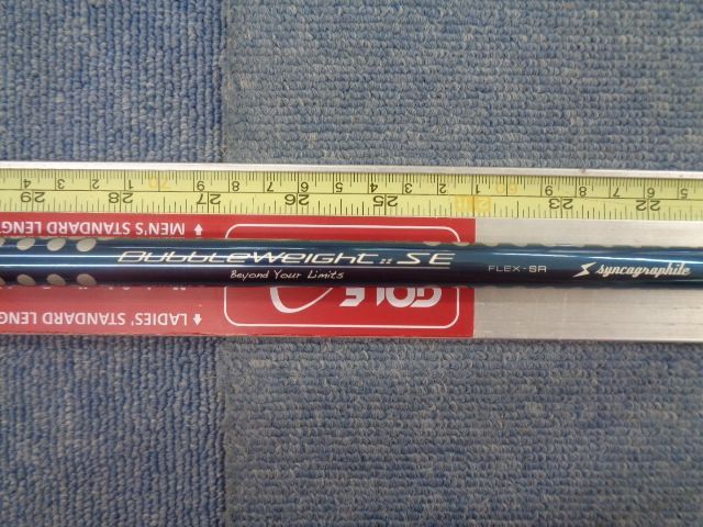 中古シャフト Syncagraphite シンカグラファイト NEO LOOP BubbleWeight :: SE SR 200221 - メルカリ