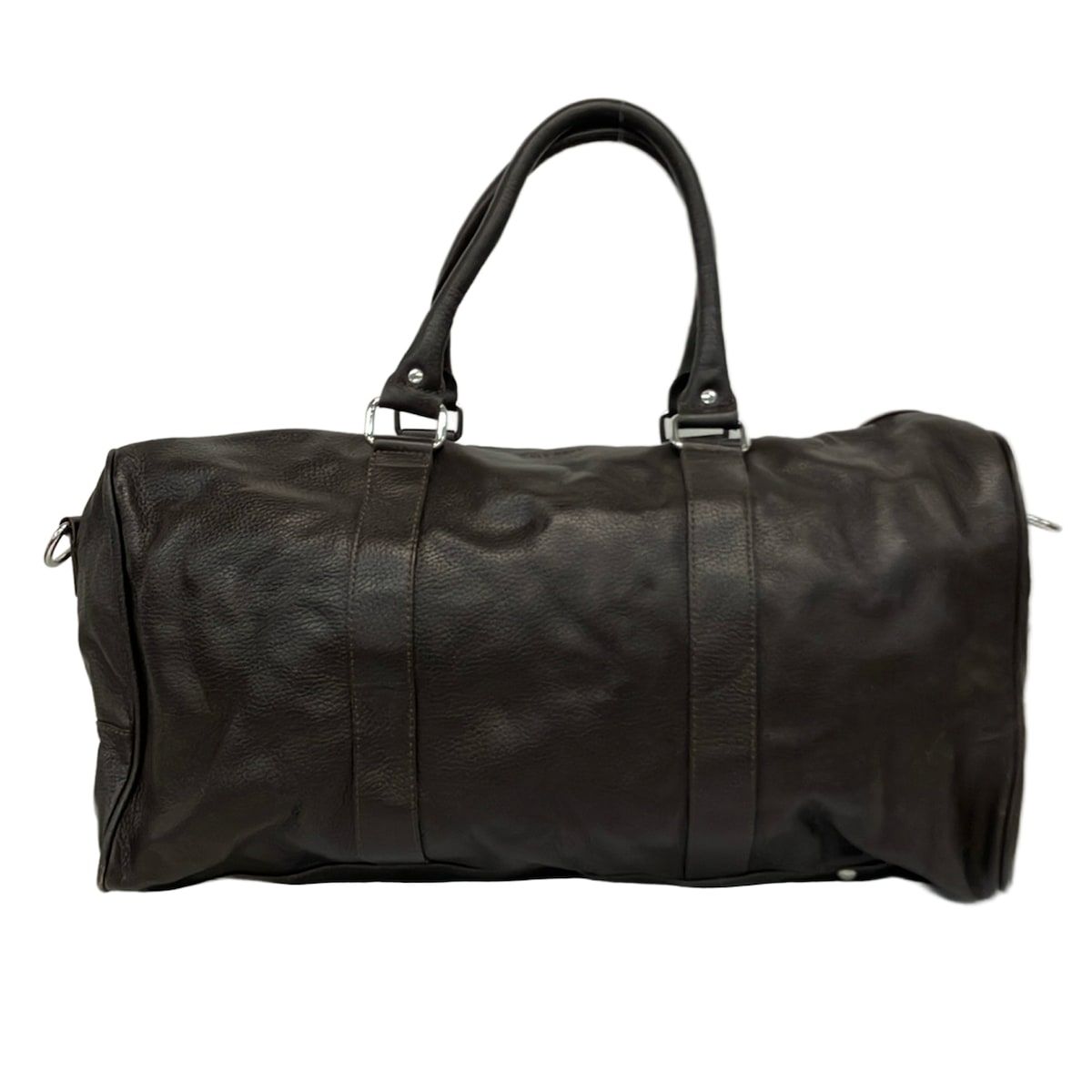 COLE HAAN(コールハーン) ボストンバッグ - ダークブラウン 本体ロック 