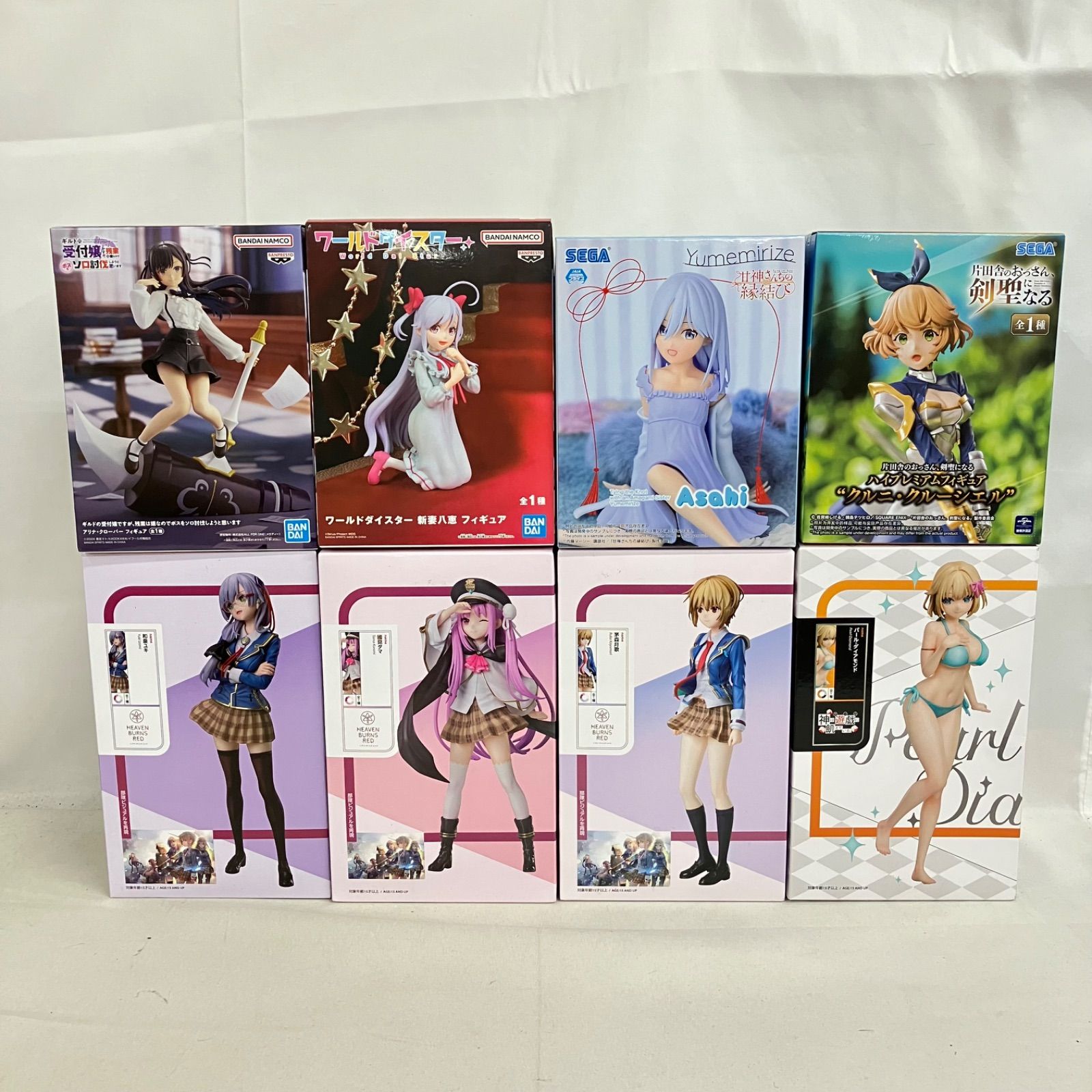 未開封 美少女 まとめ フィギュア 8個セット SF3F25 c107 - メルカリ
