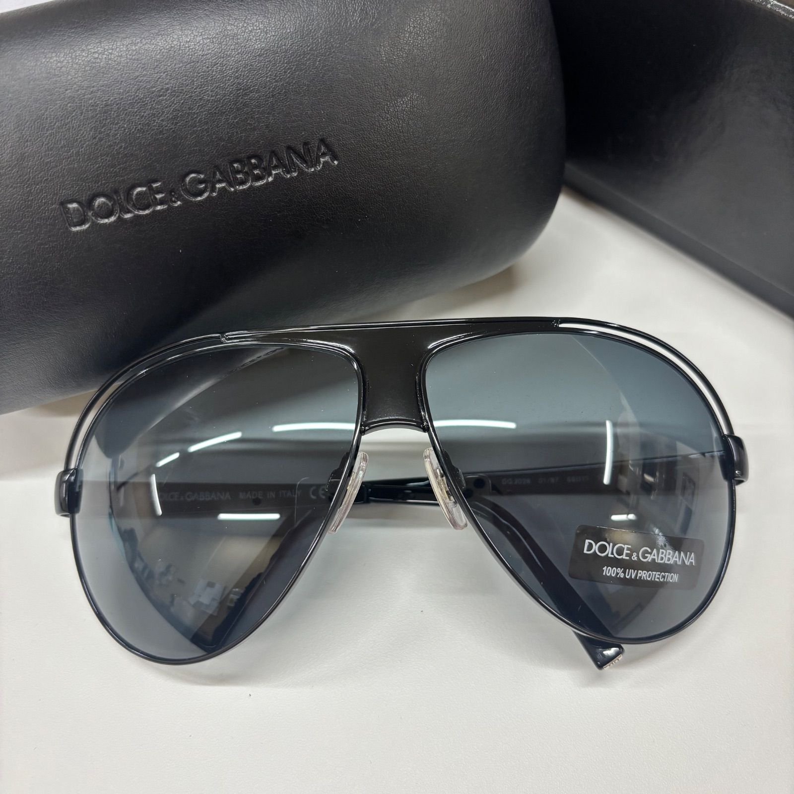 i】美品 【Dolce&gabbana】サングラス D&G ／ Dolce＆Gabbana /260326 