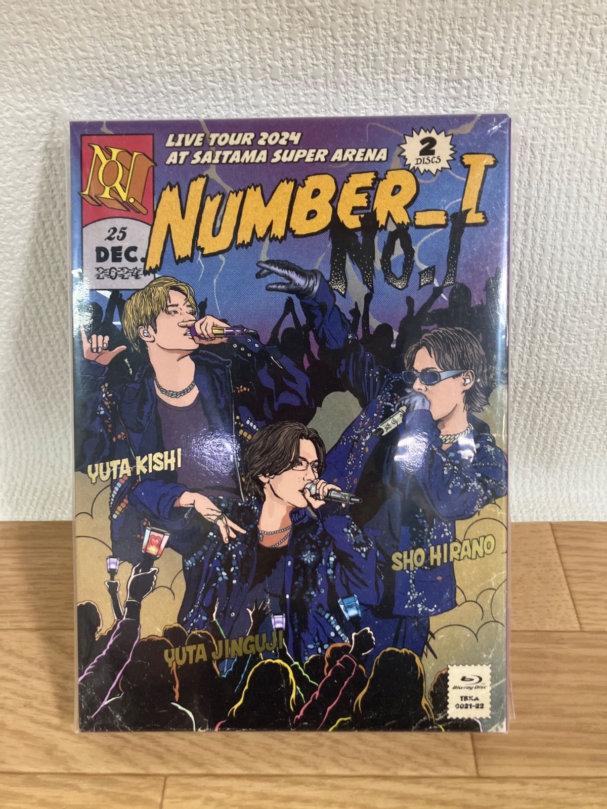☆Number_i LIVE TOUR 2024 No.I 初回生産限定版 Blu-ray《HX30O 