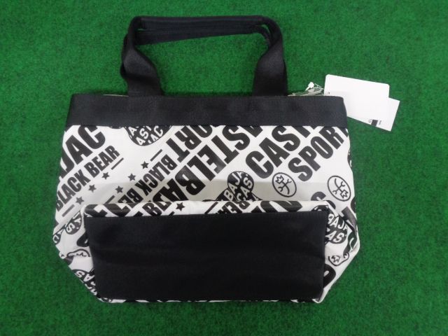 BEAR総柄Ptラウンドバッグ