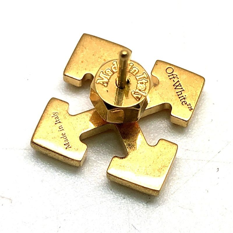 OFF-WHITE オフホワイト ARROW Earrings in Gold アロー イヤリング