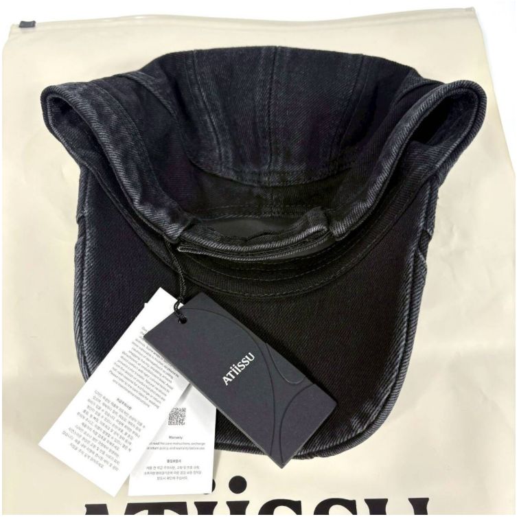 新品未使用】【直営店購入】 Atiissu Clyppan キャップ アティッシュ