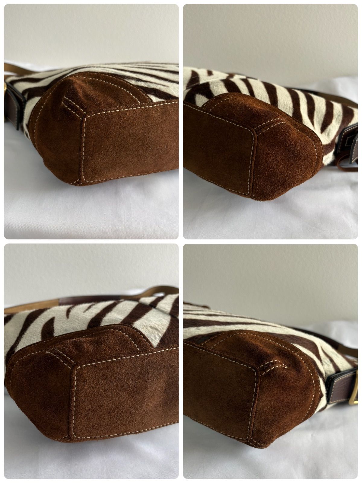 OneMall provides Mercari products: COACH Zebra Unborn calf Mini 