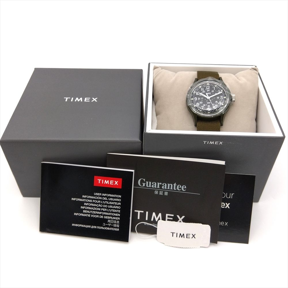 タイメックス TIMEX TW2P88400 キャンパー 腕時計 カーキ （オリーブ 