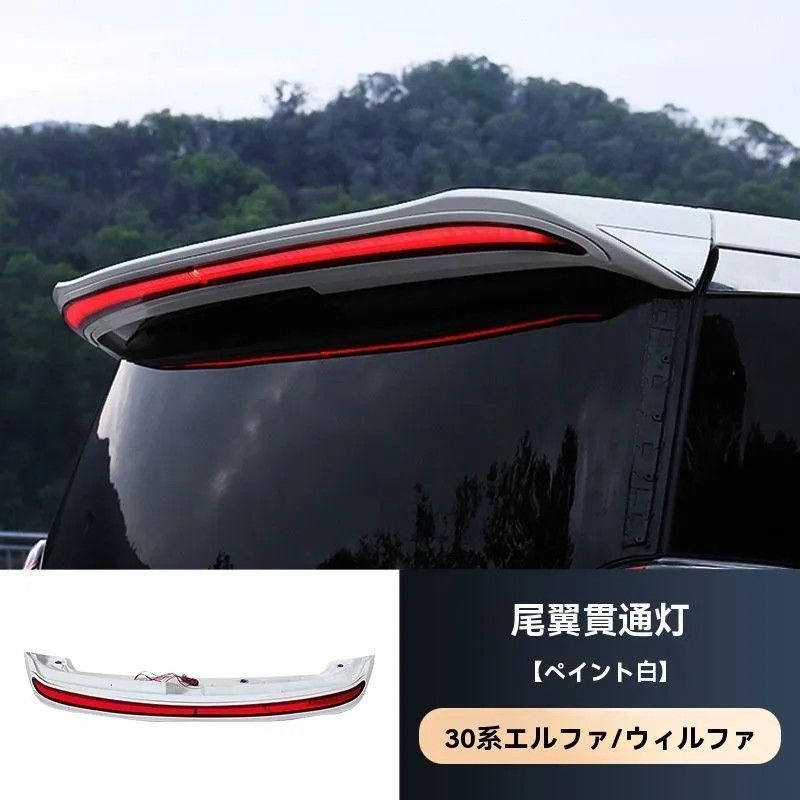 送料無料】トヨタ アルファード/ヴェルファイア 30系専用 流れるLED付