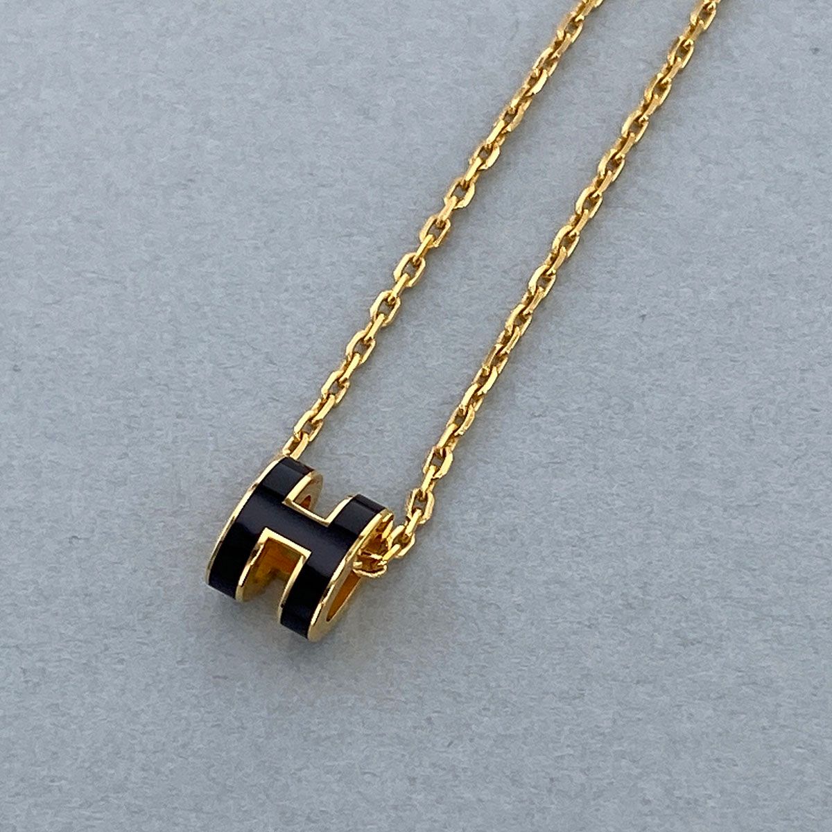 HERMES エルメス MINI POP H ミニポップアッシュ ペンダント 