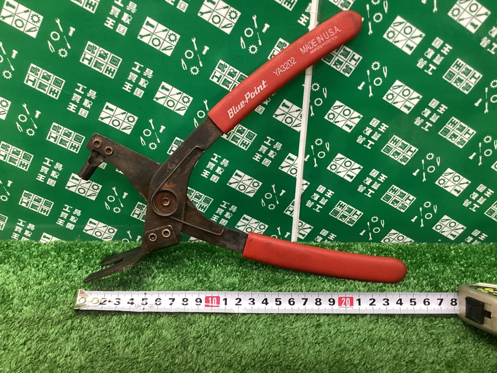 Snap-on（スナップオン）ブルーポイント エキゾーストハンガー プライヤー YA3202 / ITBKWBHNMFUK