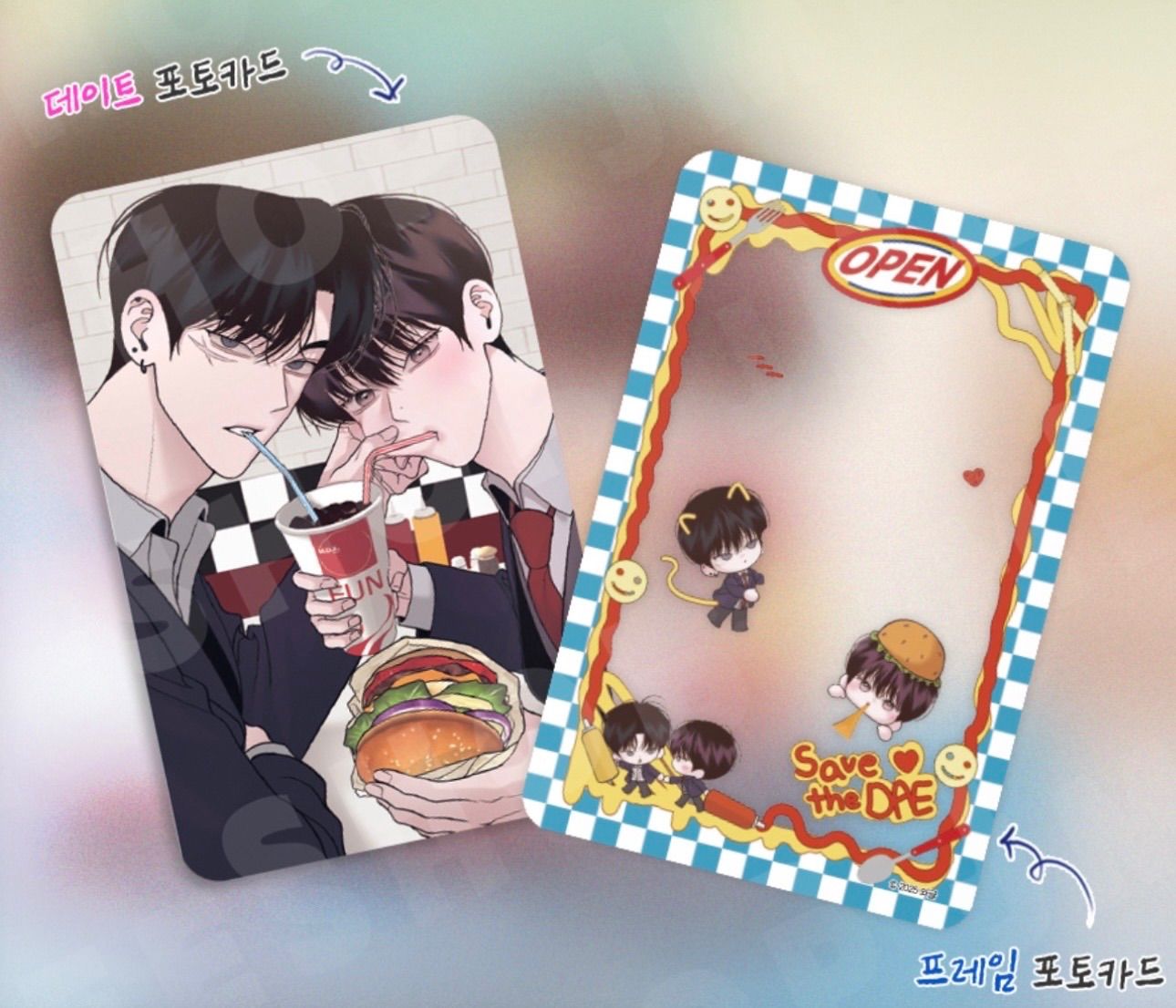 韓国版 漫画 初版 WAGEUL 月曜日の救世主 1 単行本 特典 トレカ フォト