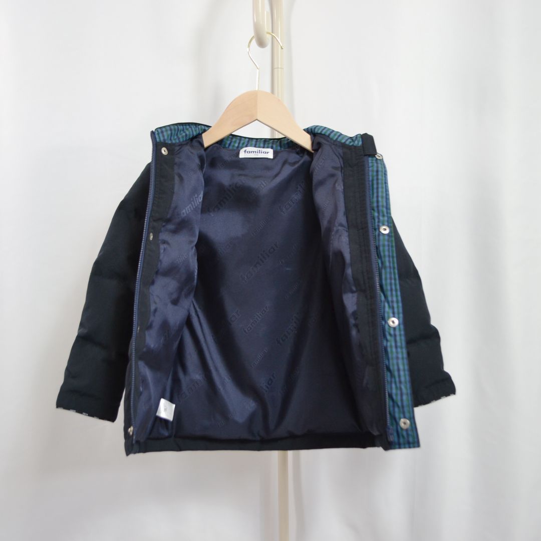 familiar - 【お値下げ！】シュタイフ ダウンコート グレー 美品の通販 