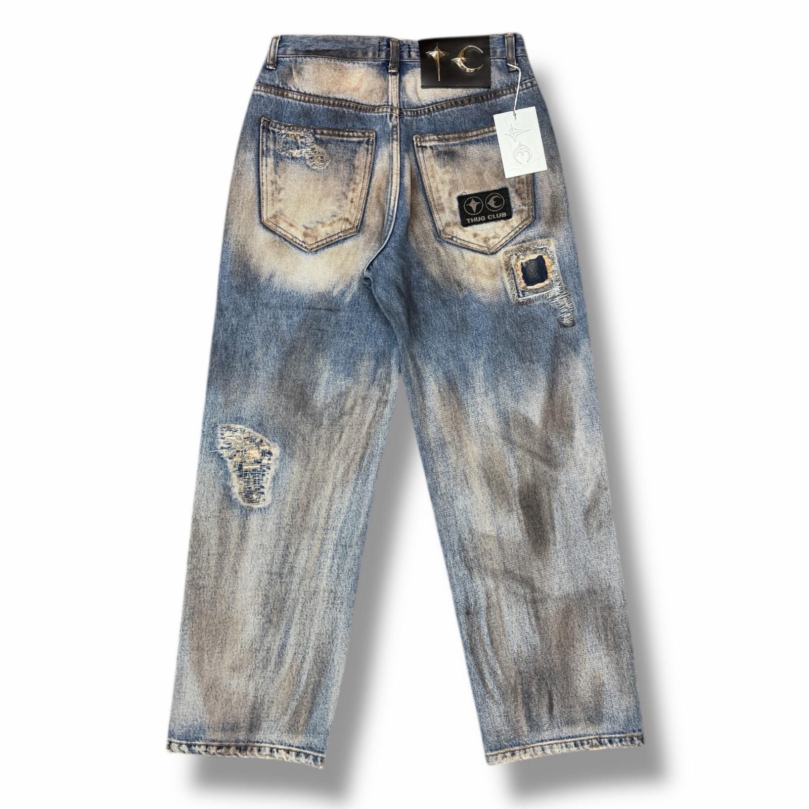 参考上代121000円 未使用 THUG CLUB 25SS COMBAT CASUALTY CARE DENIM 