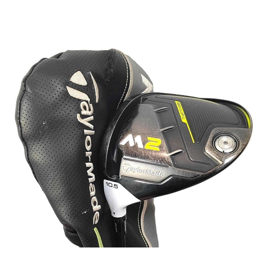 TaylorMade - 【レフティ】テーラーメイド　M2 1W ドライバー　カーボンSR カバー付 レフティ M2 ドライバー 純正カーボンSR カバー付 - メルカリ