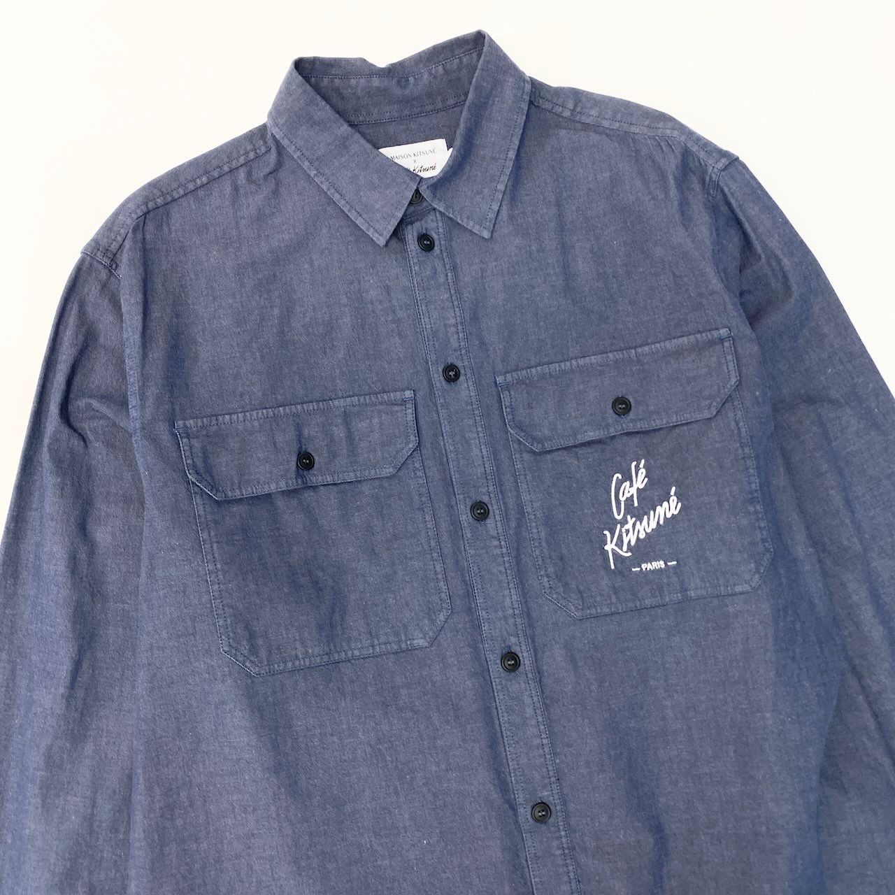 43c30 【未使用タグ付】 MAISON KITSUNE × Café Kitsune メゾンキツネ