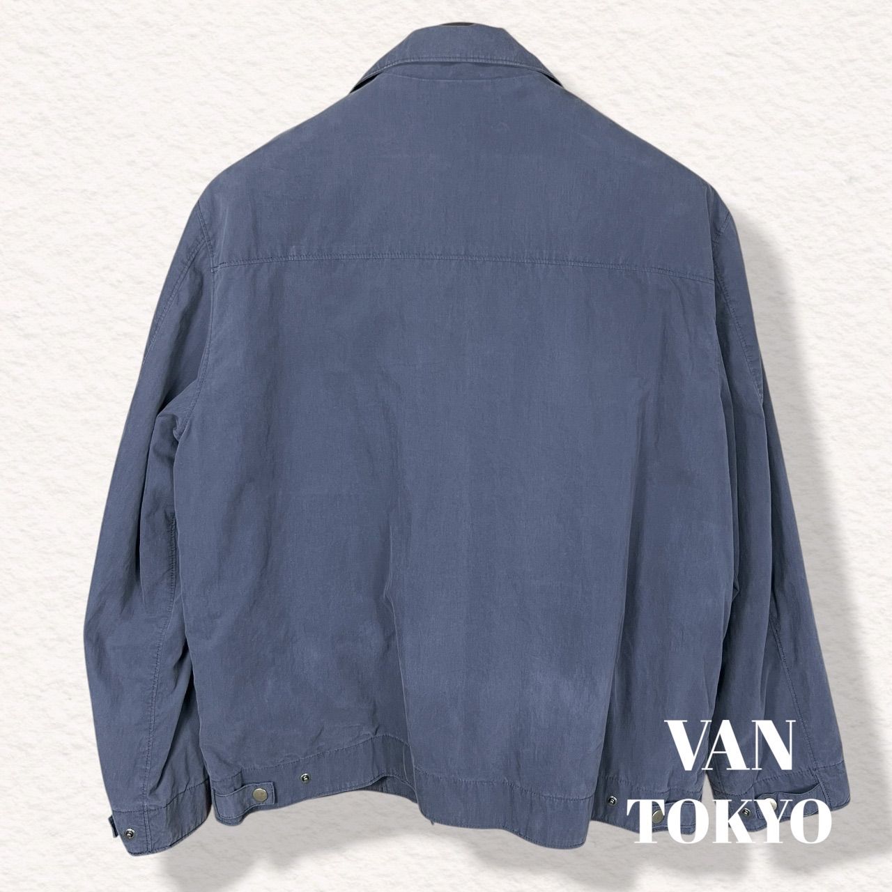MR.VAN】ミスターヴァン VANJAC スイングトップ LL ネイビー