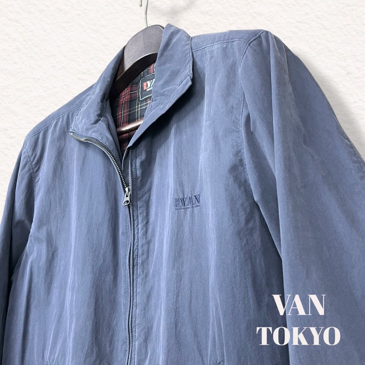 【MR.VAN】ミスターヴァン VAN スイングトップ LLネイビー ジャケット MR.VAN】ミスターヴァン VANJAC スイングトップ LL ネイビー