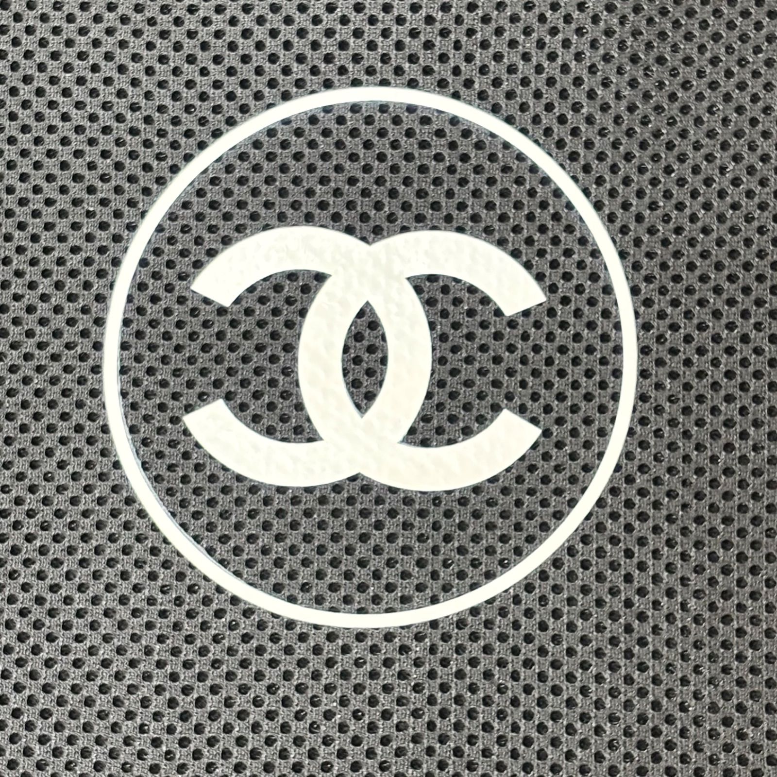 i】新品未使用 シャネル CHANEL メッシュ トート 非売品 ブラック