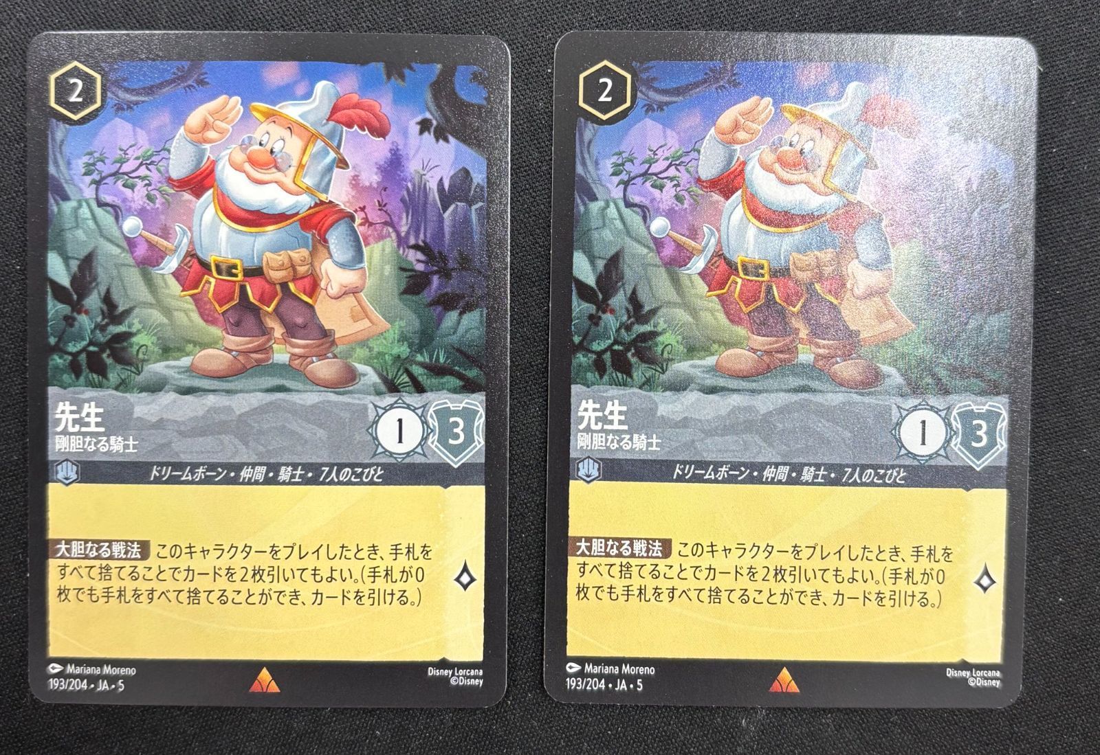 ロルカナ 先生 剛胆なる騎士 2枚セット - メルカリ
