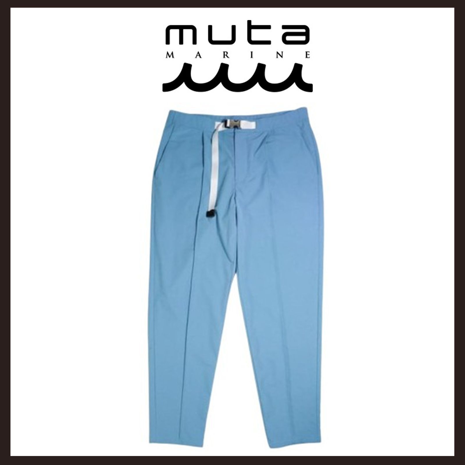 新品未使用 muta MARINE（ムータ マリン） ベルト付 カラーパンツ 5