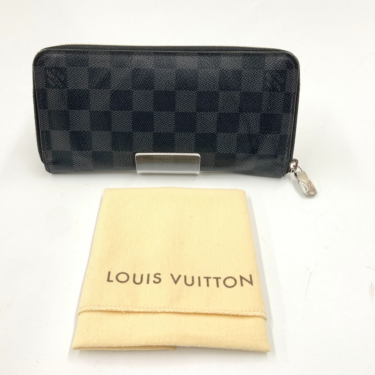 LOUIS VUITTON ルイヴィトン ダミエ グラフィット ジッピーウォレット 