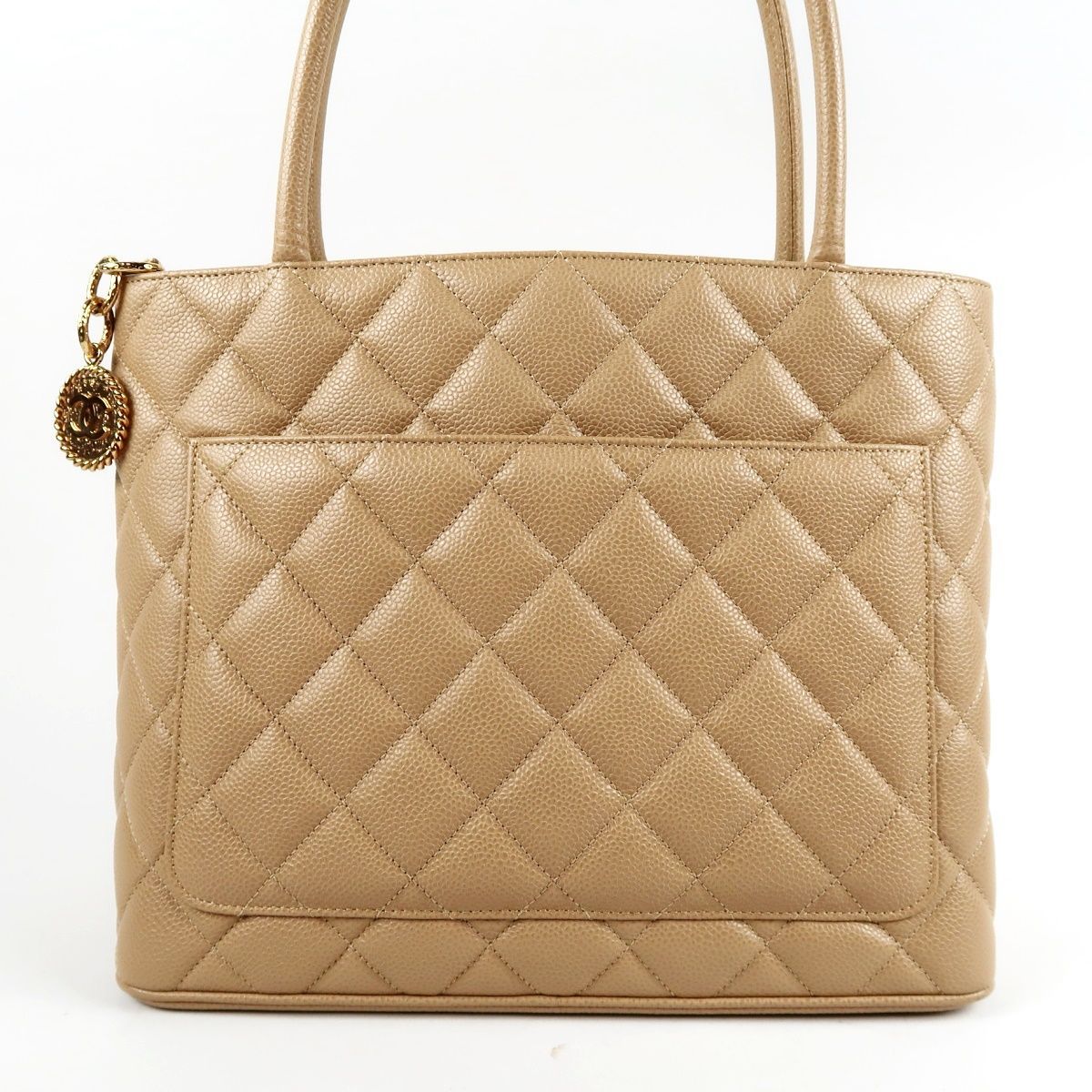 超美品】CHANEL シャネル キャビアスキン マトラッセ 8番台 復刻トート 